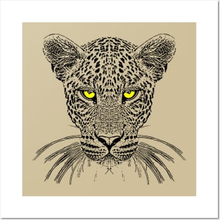 Leopard Posters and Art